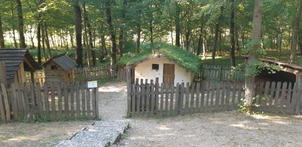 Casa ţărănească de pe bancnota de 10 lei, în Dumbrava Sibiului